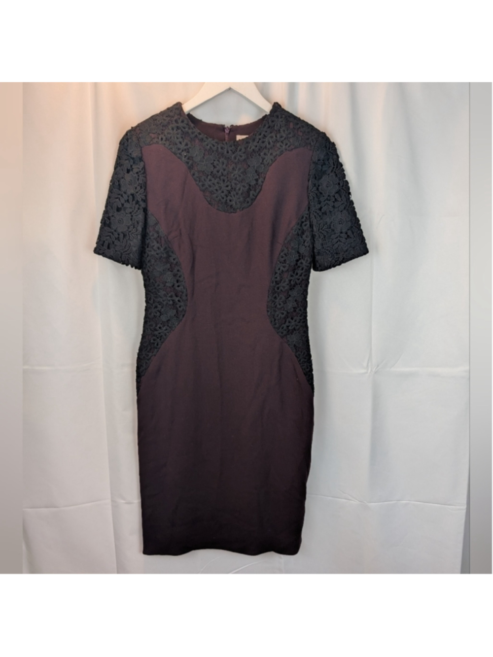 Erdem 2014 Jena wool dress size 8 in EUC